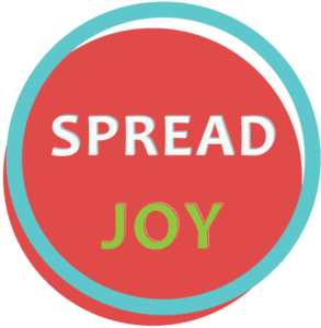 Spread Joy brand image representing kindness, positivity, and joyful emotional wellness - TheJoyInYou.