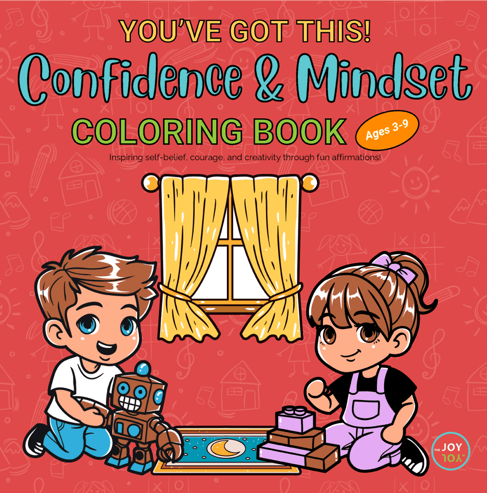You’ve Got This confidence and mindset coloring book for kids with empowering messages